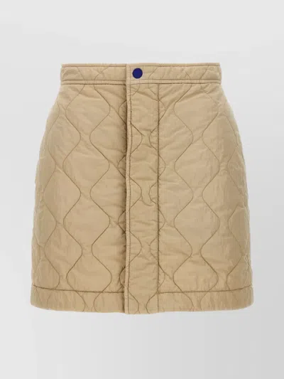 Burberry Skirt In Neutrals