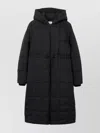 Burberry Quilted Hooded Coat