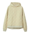 BURBERRY QUILTED HOODIE