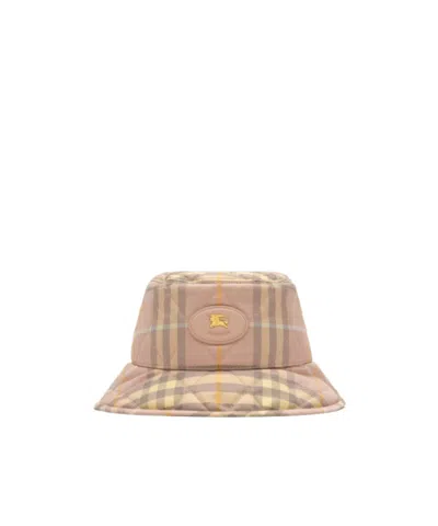 Burberry Quilted Horseshoe Bucket Hat In Multi