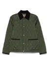 Burberry Cropped Quilted Jacket