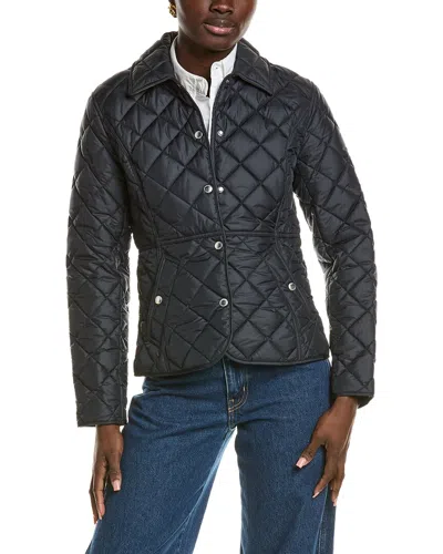 Burberry Quilted Jacket In Black