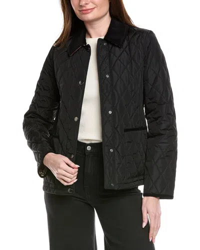 Burberry Quilted Jacket In Black