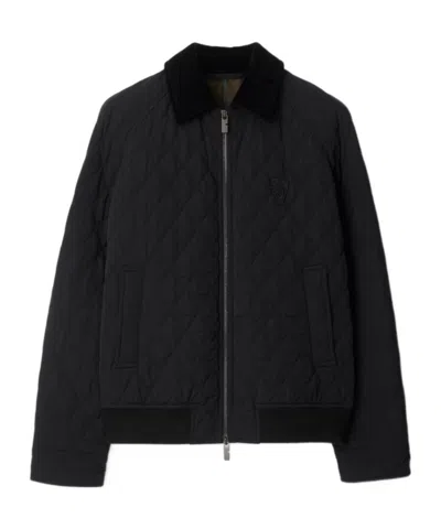 BURBERRY BURBERRY QUILTED ZIPPED JACKET