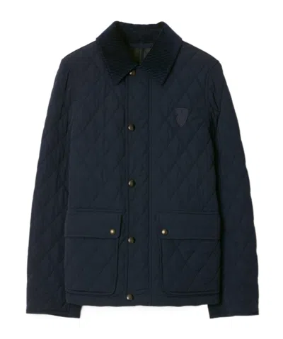 BURBERRY BURBERRY QUILTED FLAP POCKET JACKET