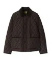 Burberry Women Quilted Jacket In Brown