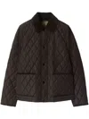 Burberry Women Quilted Jacket In Brown