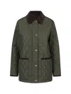 Burberry Quilted Jacket In Green
