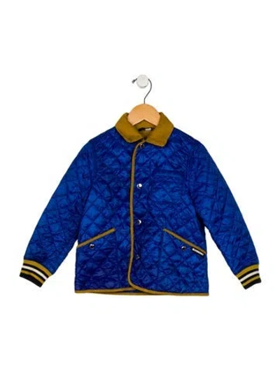 Pre-owned Burberry Babies' Quilted Jacket In Multi