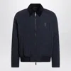 Burberry Quilted Jacket Navy Blue In Nylon