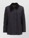 BURBERRY QUILTED JACKET SIDE POCKETS