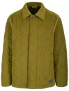 BURBERRY BURBERRY QUILTED KHAKI JACKET
