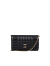 BURBERRY QUILTED LEATHER CROSS-BODY BAG