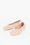 Burberry Quilted Leather Sadler Ballet Flats