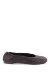 BURBERRY QUILTED LEATHER SADLER BALLET FLATS FOR WOMEN