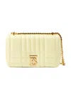 Burberry Quilted Leather Small Lola Bag In Nude