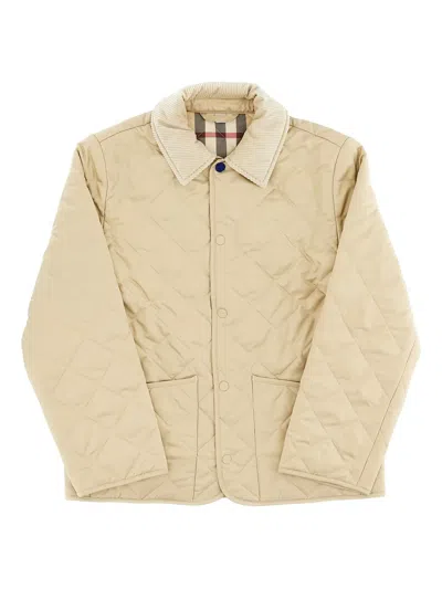 Burberry Kids' Quilted Lightweight Jacket In Neutral