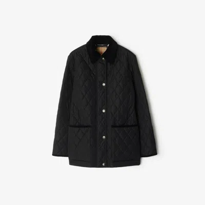 BURBERRY BURBERRY QUILTED NYLON BARN JACKET