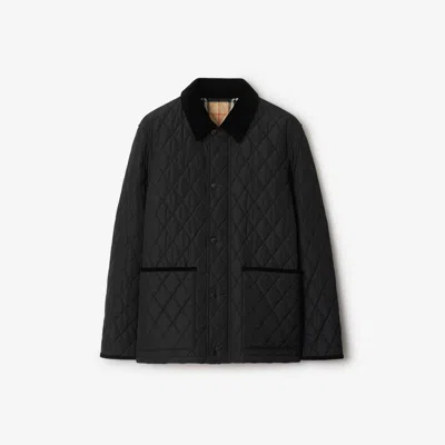 BURBERRY BURBERRY QUILTED NYLON BARN JACKET
