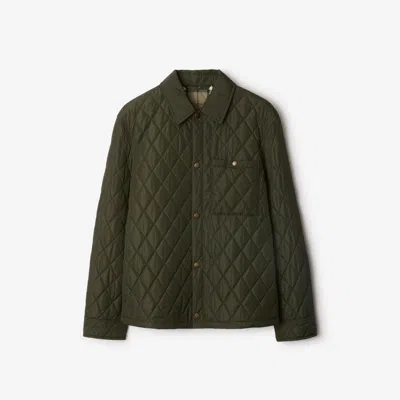 BURBERRY BURBERRY QUILTED NYLON OVERSHIRT