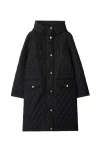 Burberry Quilted Parka Coat