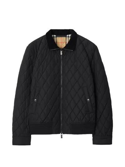 Burberry Water-resistant Quilted Jacket In Animal Print