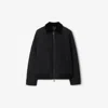 Burberry Quilted Nylon Jacket In Black/snug
