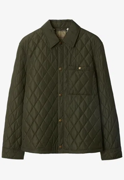 BURBERRY QUILTED NYLON JACKET