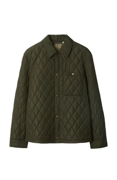 BURBERRY BURBERRY QUILTED NYLON OVERSHIRT