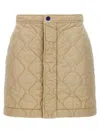 BURBERRY QUILTED NYLON SKIRT SKIRTS