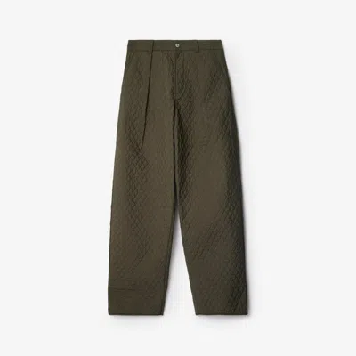 BURBERRY BURBERRY QUILTED NYLON TROUSERS