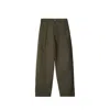 Burberry Diamond-quilted Pleat-detailing Trousers In Green