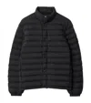 Burberry Quilted Puffer Jacket In Black