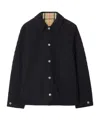 Burberry Reversible Quilted Nylon Jacket In Black