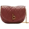 Burberry Quilted Rocking Horse Bag In Rust