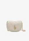 Burberry Quilted Rocking Horse Crossbody Bag In Beige