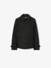 Burberry Fernleigh Quilted Nylon Jacket In Black