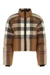Burberry Printed Polyester Down Jacket