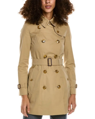 Burberry Raincoat In Brown