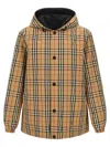 Burberry Reversible Jacket With Vintage Check Pattern In Brown