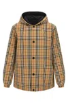 Burberry Reversible Jacket With Vintage Check Pattern In Brown