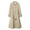 Burberry Ellingham Belted Cotton-gabardine Trench Coat In Multi