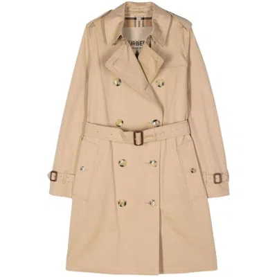 Burberry Rainwears In Beige