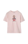 Burberry Kids Rainy Day Bear T-shirt In Pink