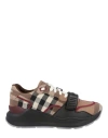 Burberry Men's Ramsey Check Low-top Sneakers In Fantasy
