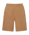 Burberry Raphael Logo Cotton Jersey Sweat Shorts