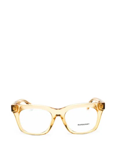 Burberry Rectangle-frame Glasses In Transparent
