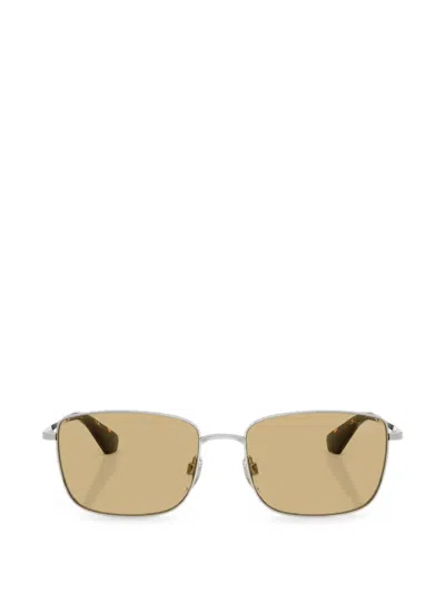 Burberry Rectangle-frame Sunglasses In Silver