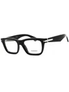 Burberry Rectangular Acetate Eyeglasses For Men In Pattern