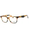 Burberry Rectangular Acetate Eyeglasses For Unisex - Model 0be2425d In Multi